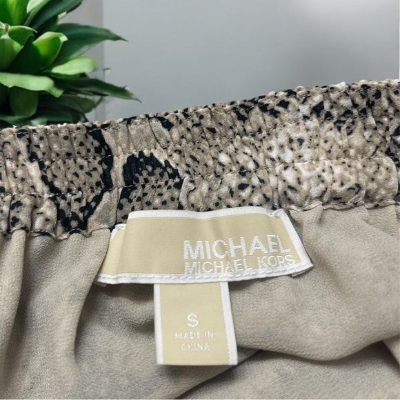 Michael Kors python print ruffle skirt - Picture 9 of 9